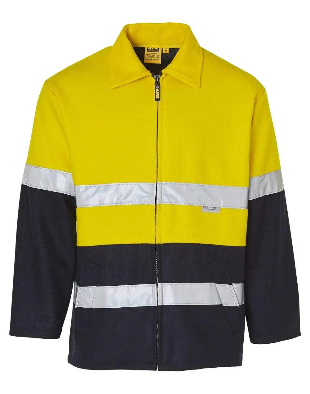 Hi-vis Two Tone Bluey Jacket SW31A Metro Workwear.